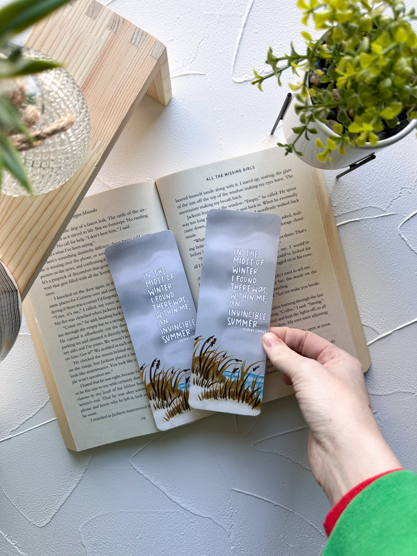 I Found There Was Within Me an Invincible Summer bookmark