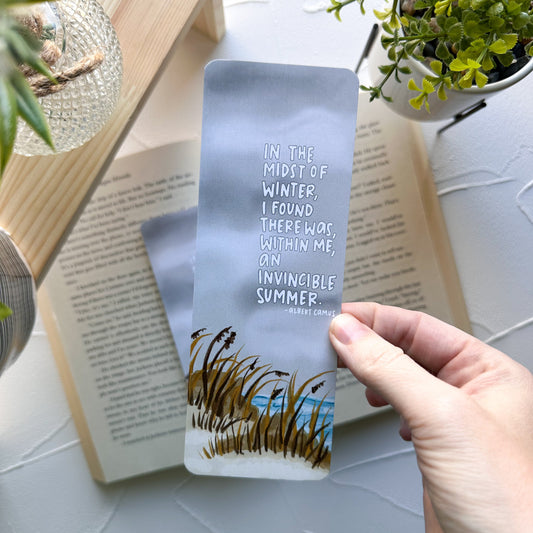 I Found There Was Within Me an Invincible Summer bookmark