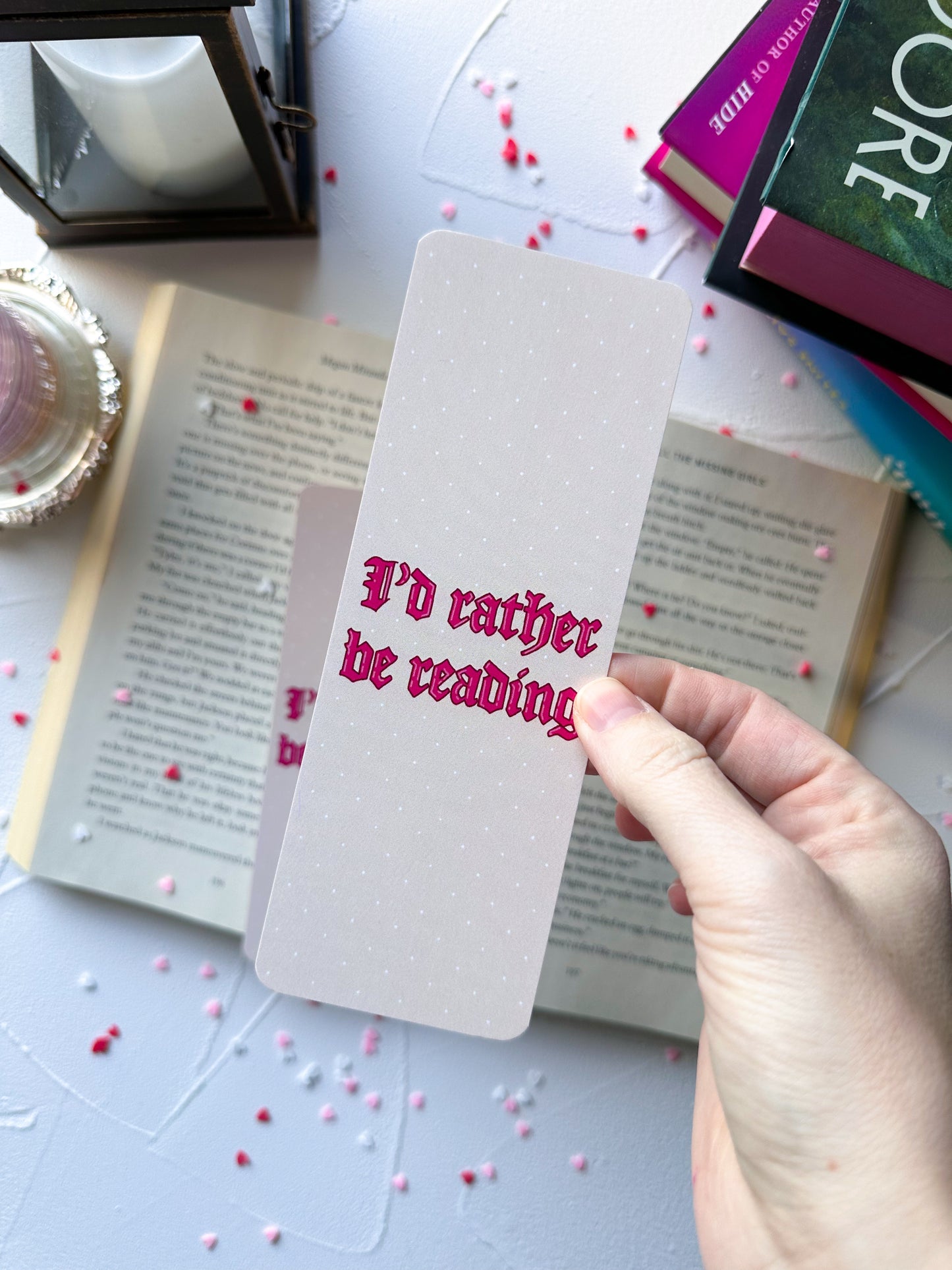 I'd Rather Be Reading Bookmark
