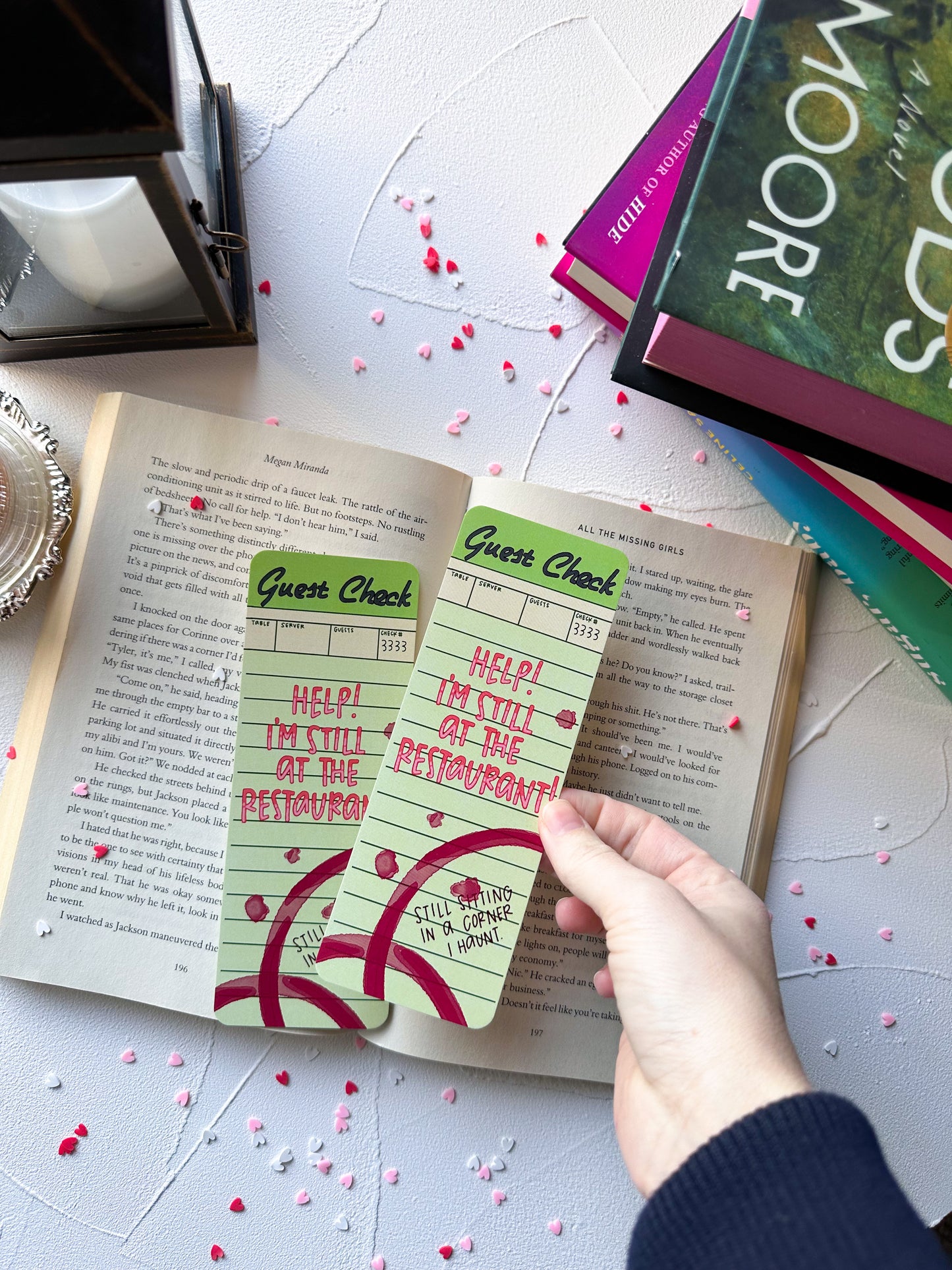 Right Where You Left Me Bookmark (Guest Check #3)