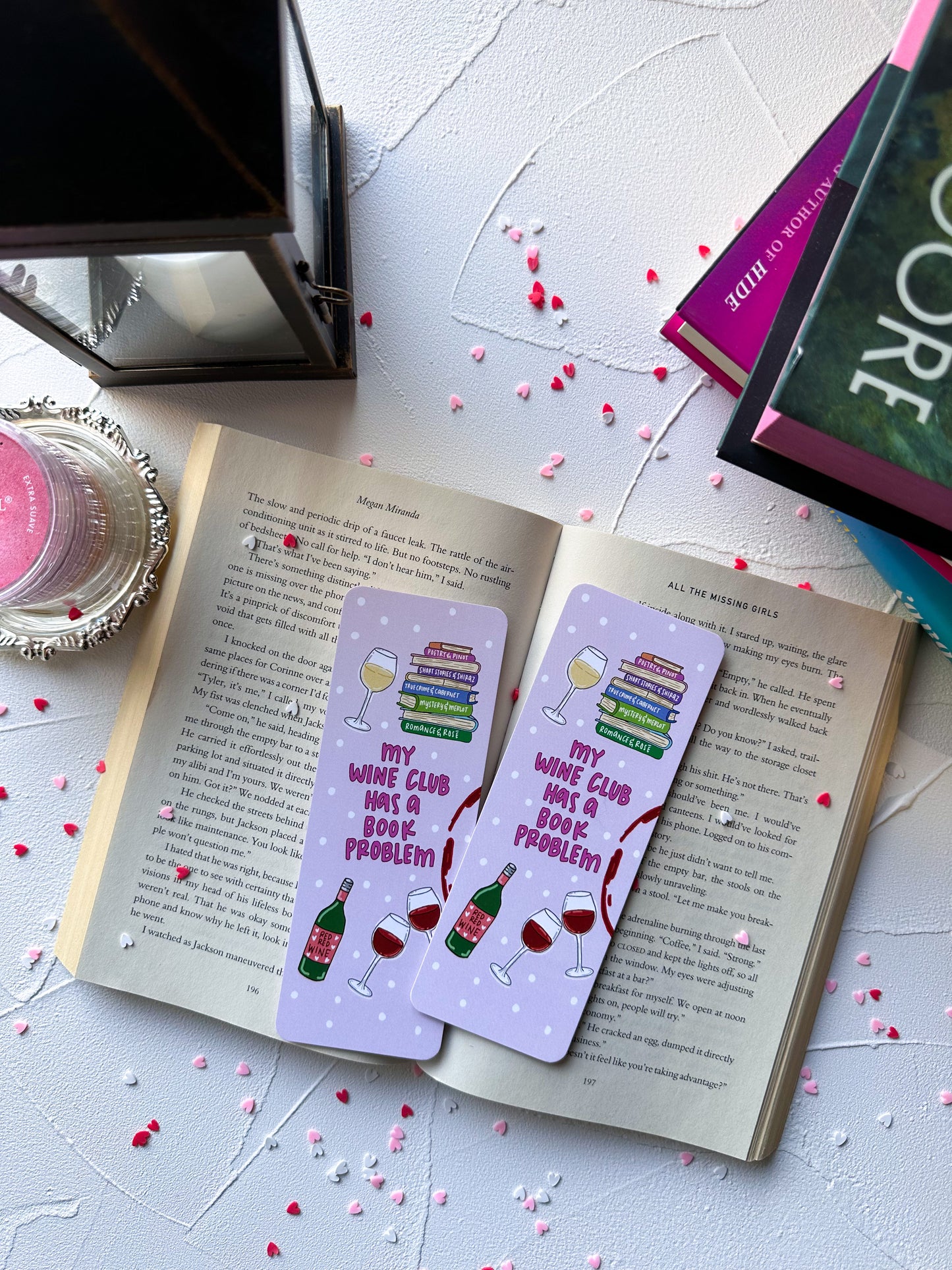 My Wine Club Has a Book Problem Bookmark