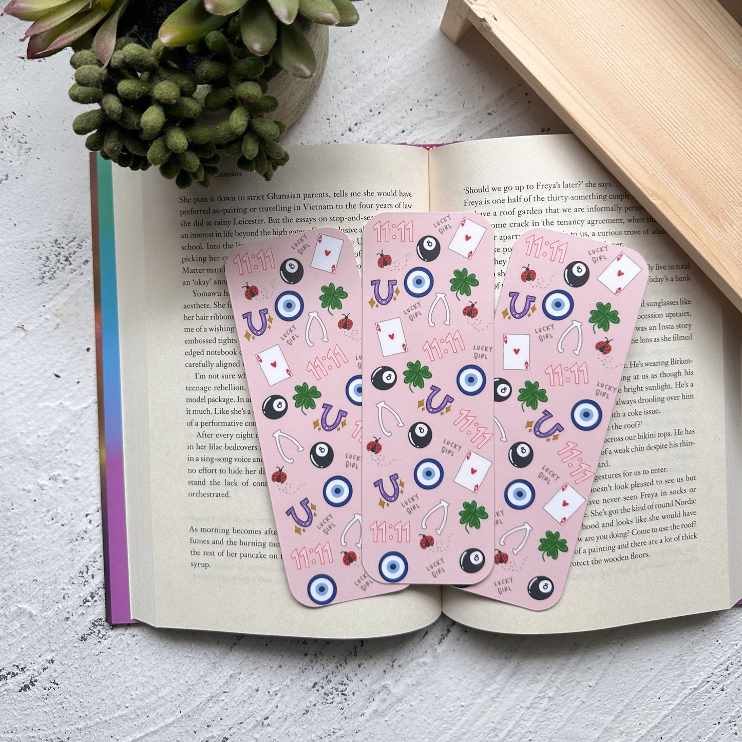 Lucky Girl Bookmark