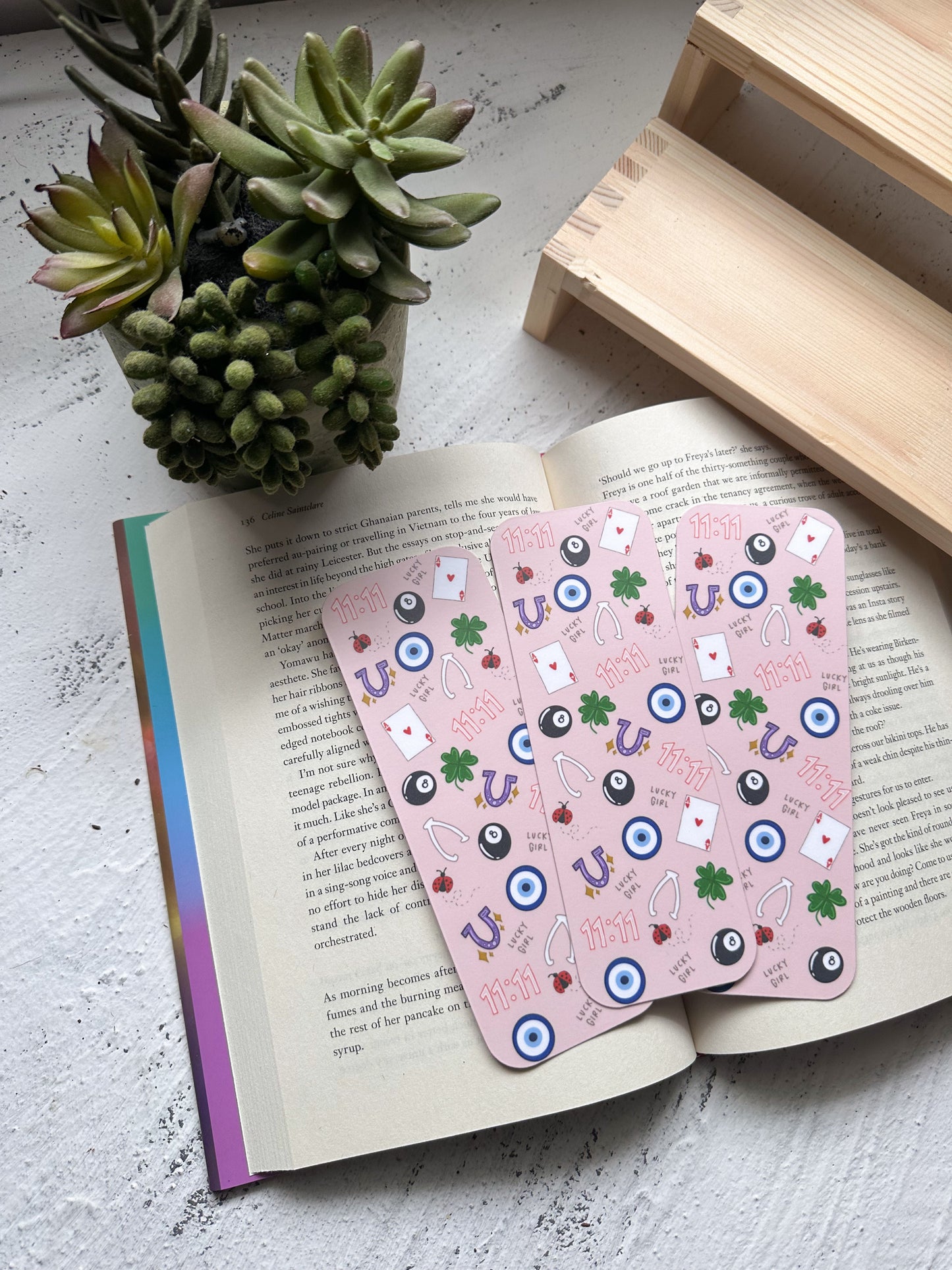 Lucky Girl Bookmark