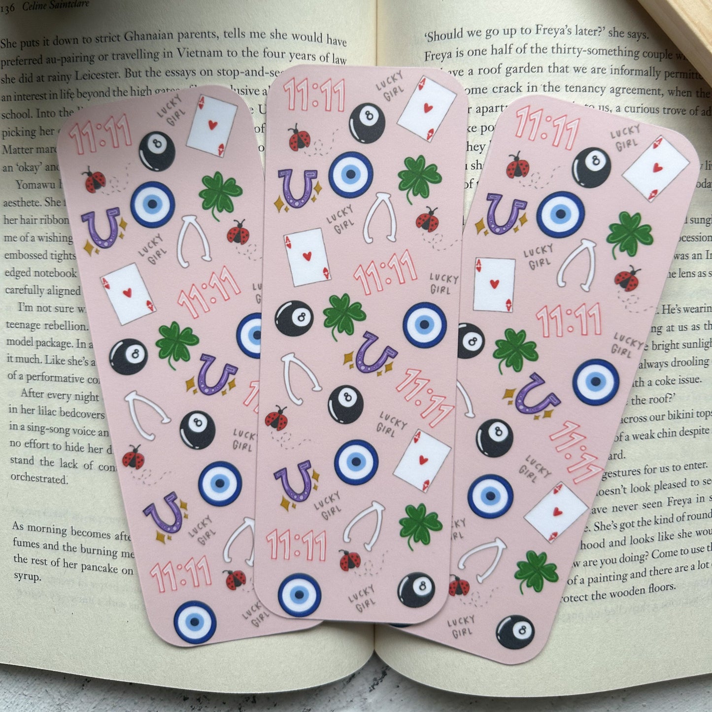 Lucky Girl Bookmark
