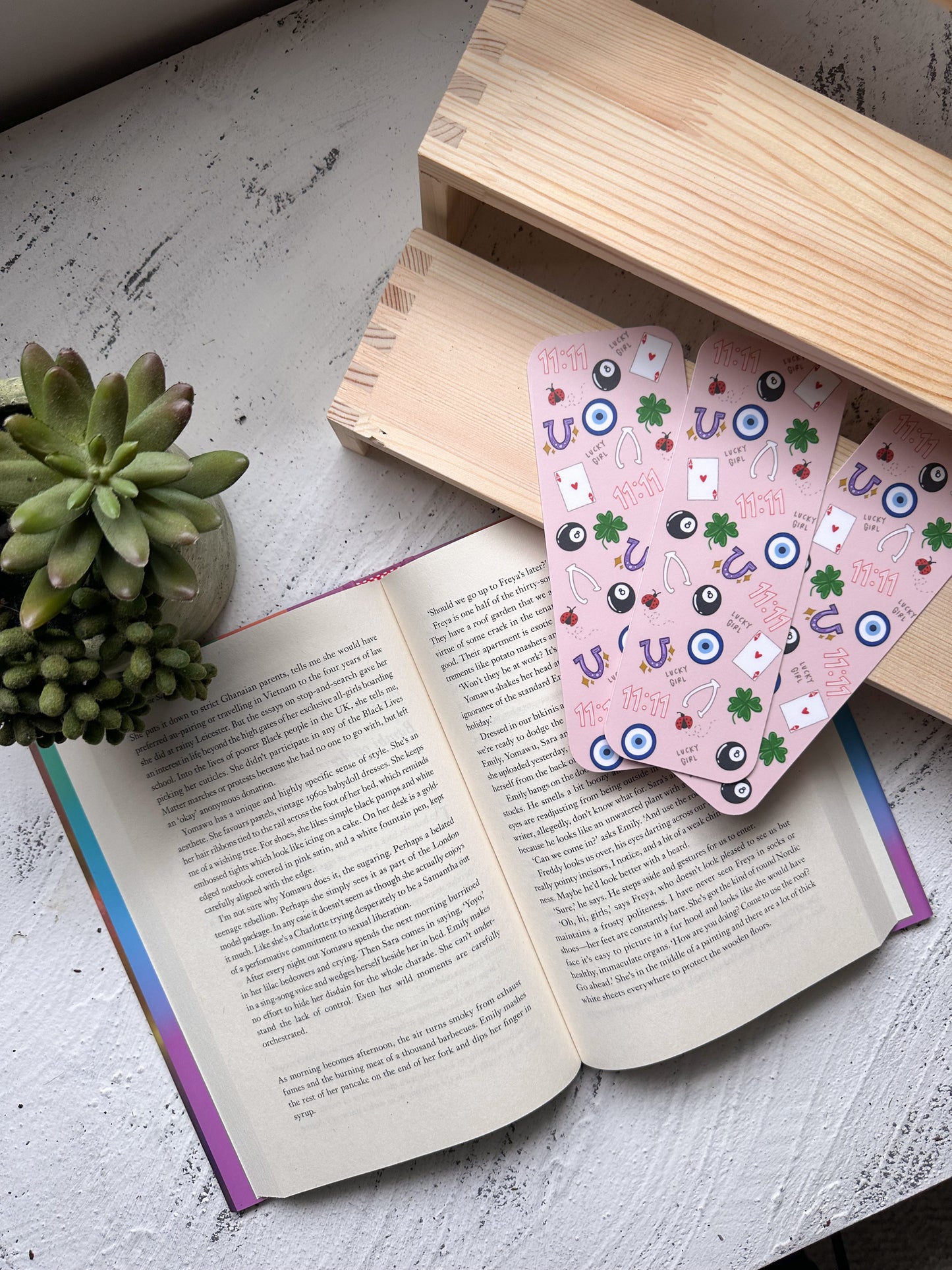 Lucky Girl Bookmark