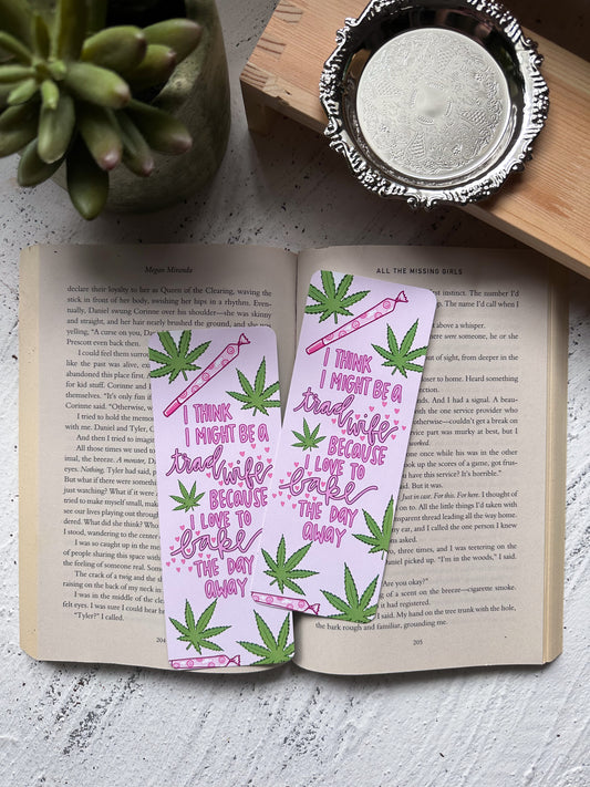 SALE Bake the Day Away Bookmark