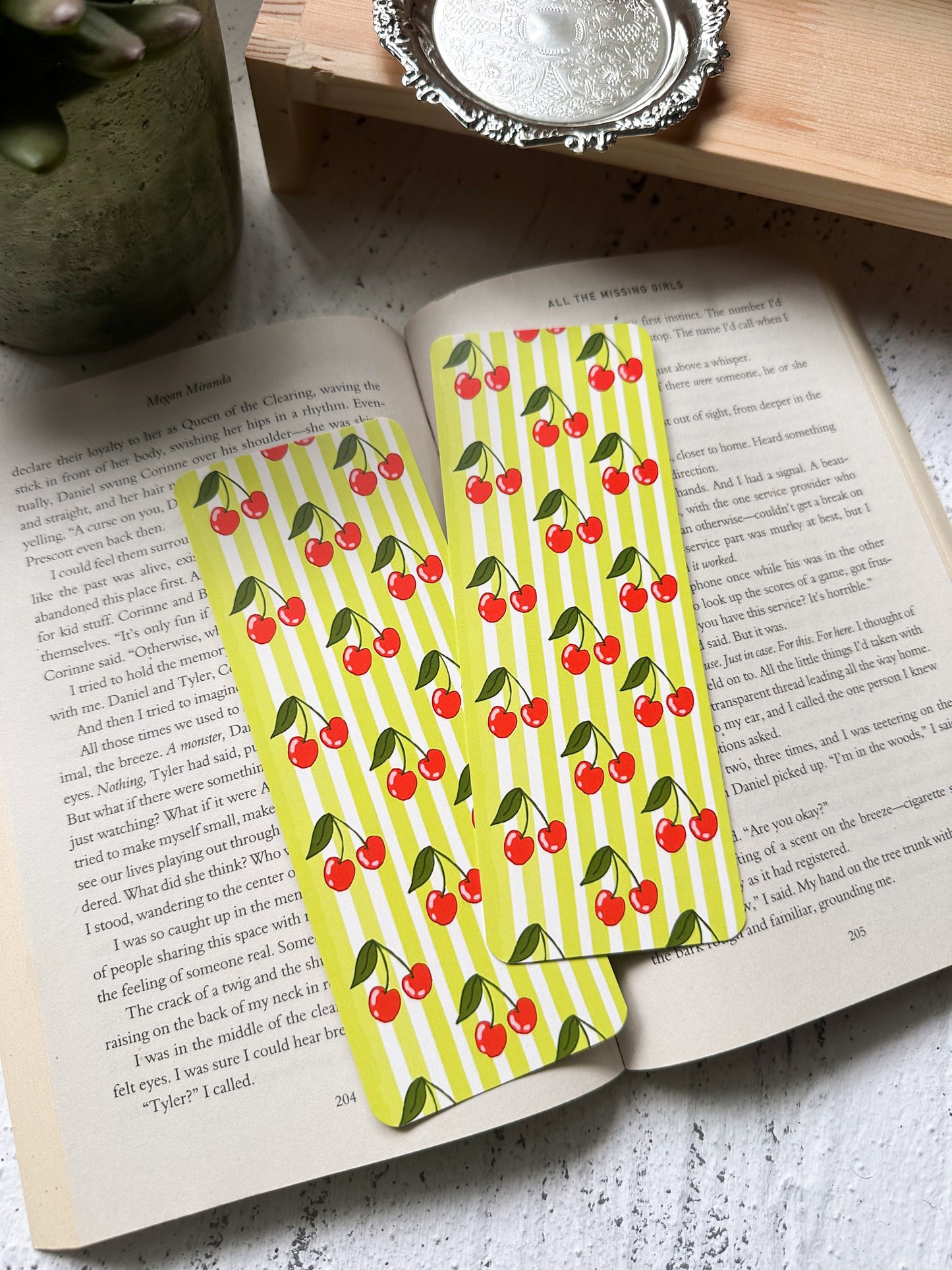 SALE Summer Stripe Bookmark