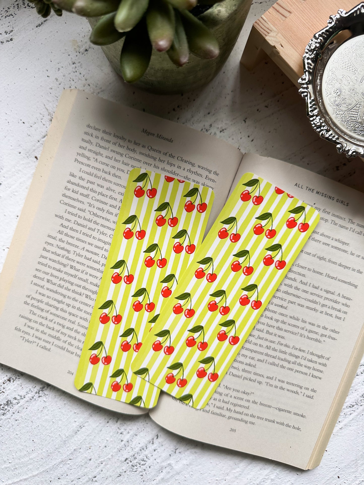 SALE Summer Stripe Bookmark