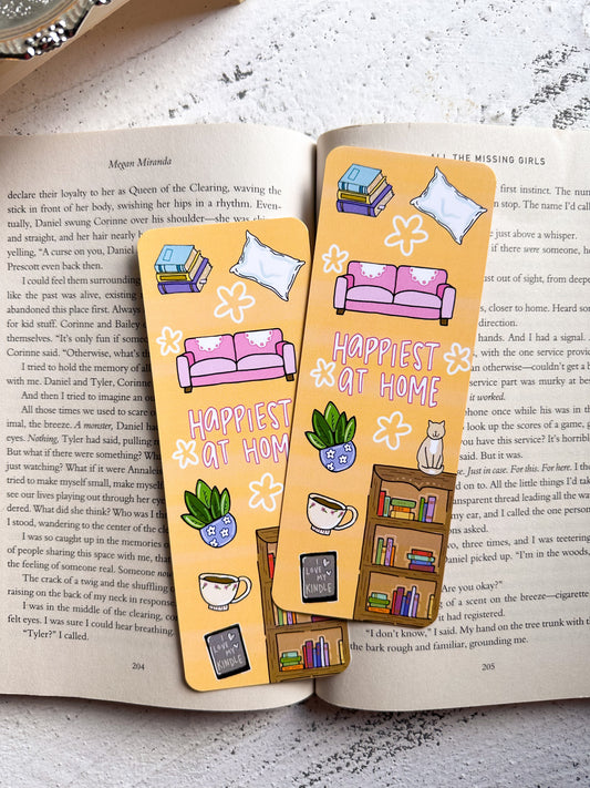 Happiest at Home Bookmark