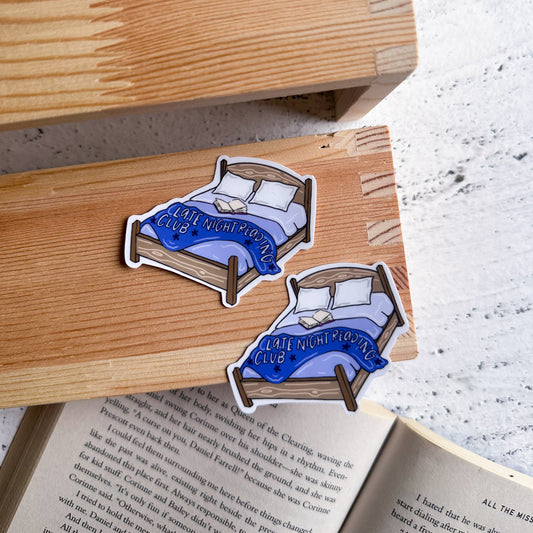 Late Night Reading Club Sticker