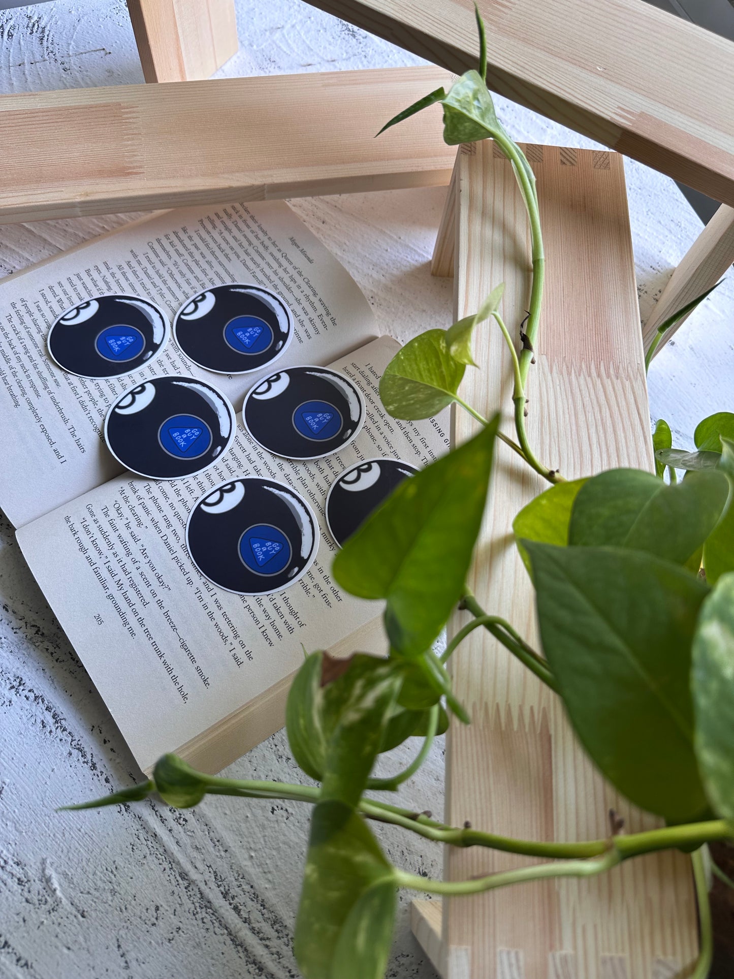 Magic 8 Ball Advice Sticker