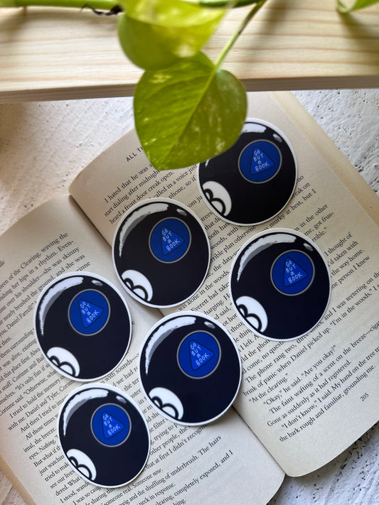 Magic 8 Ball Advice Sticker