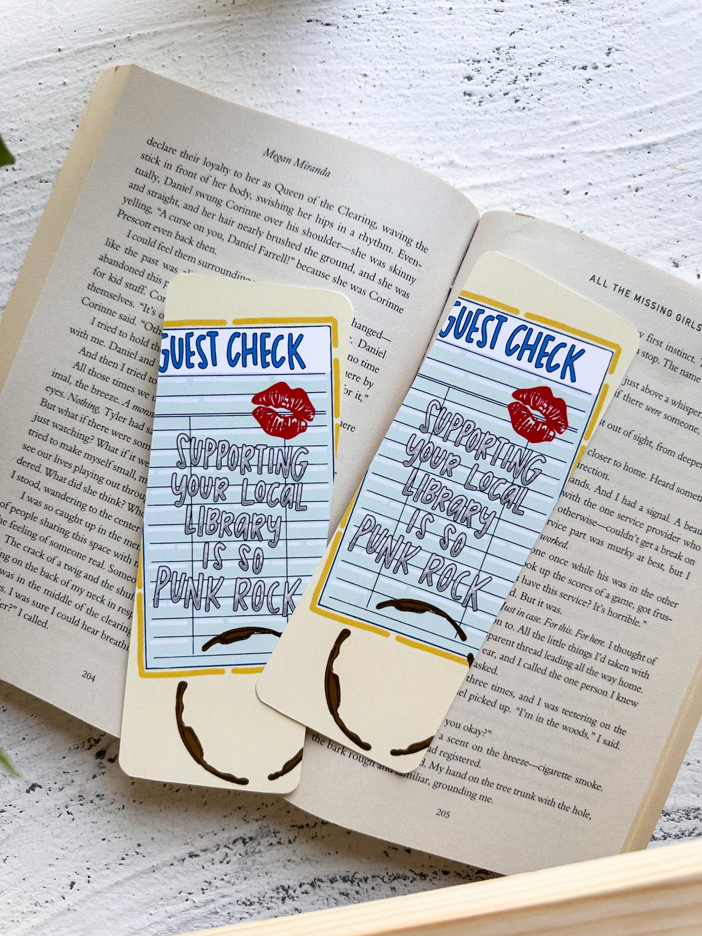 Support Your Libraries Bookmark