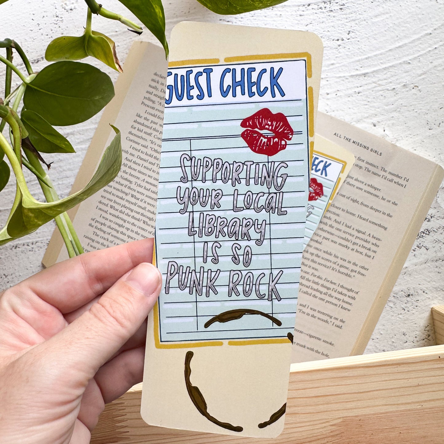 Support Your Libraries Bookmark