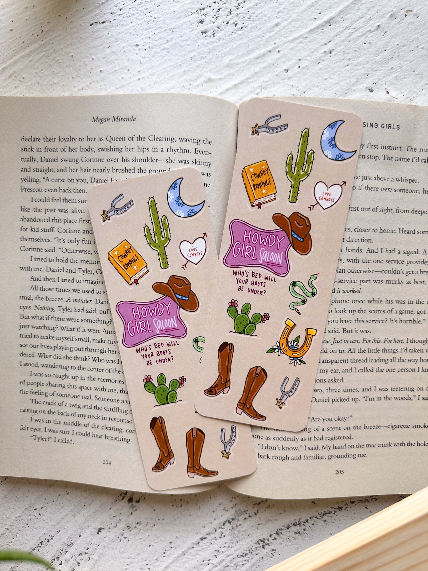Howdy Girl Saloon Bookmarks