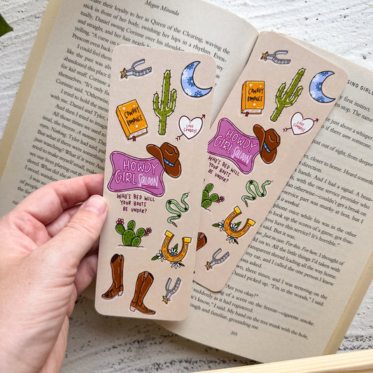 Howdy Girl Saloon Bookmarks