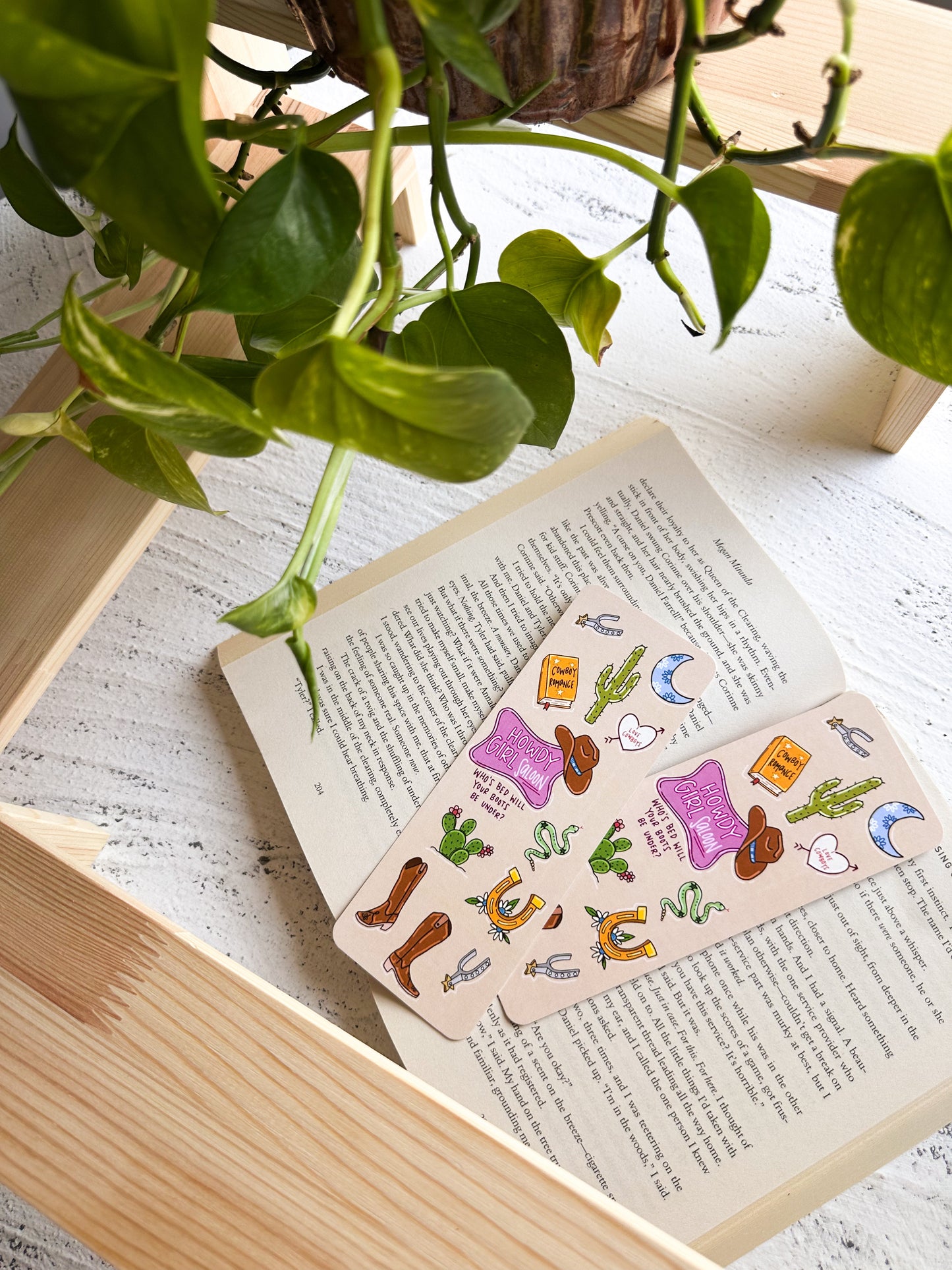 Howdy Girl Saloon Bookmarks