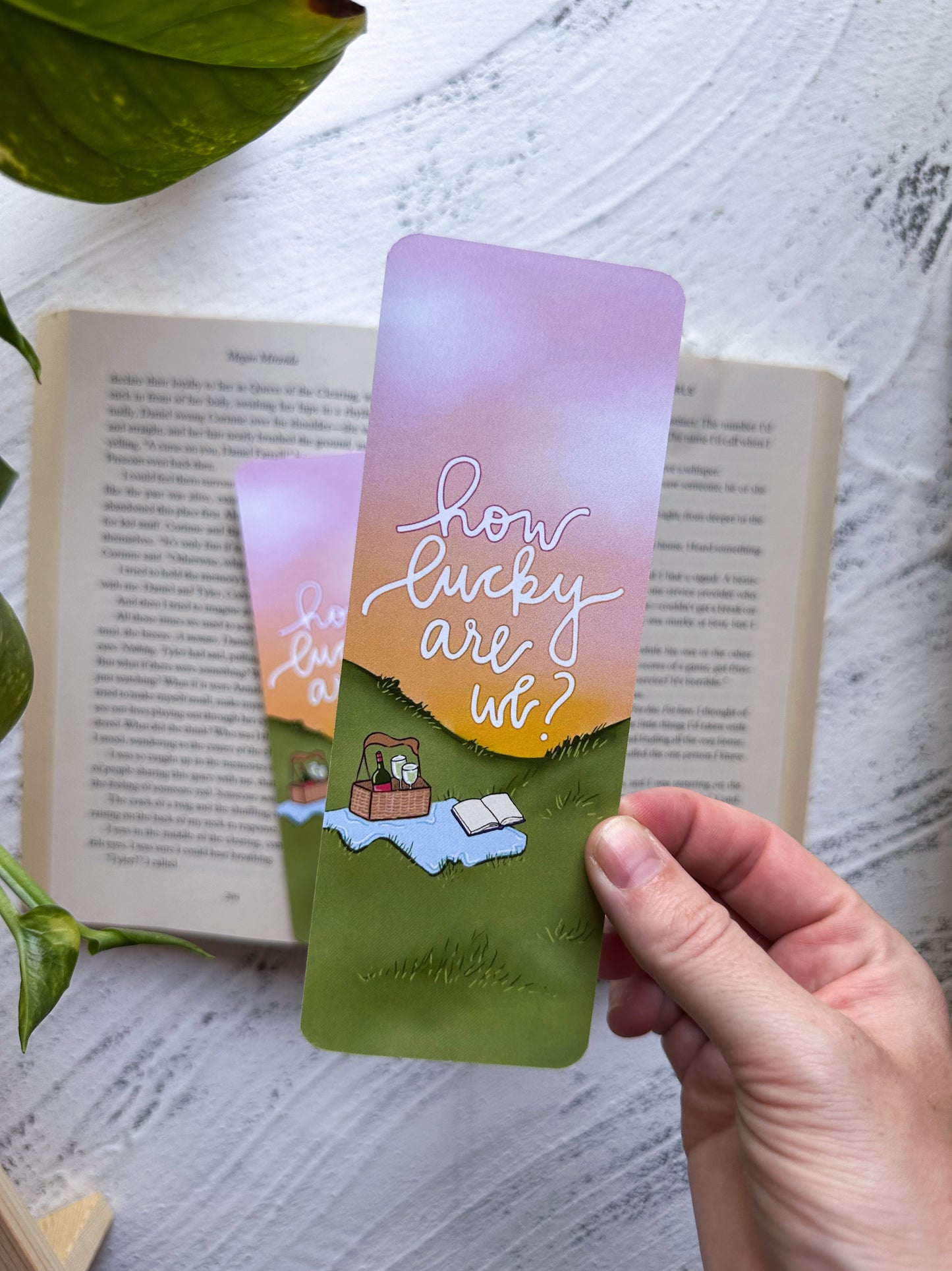 How Lucky Are We Bookmark