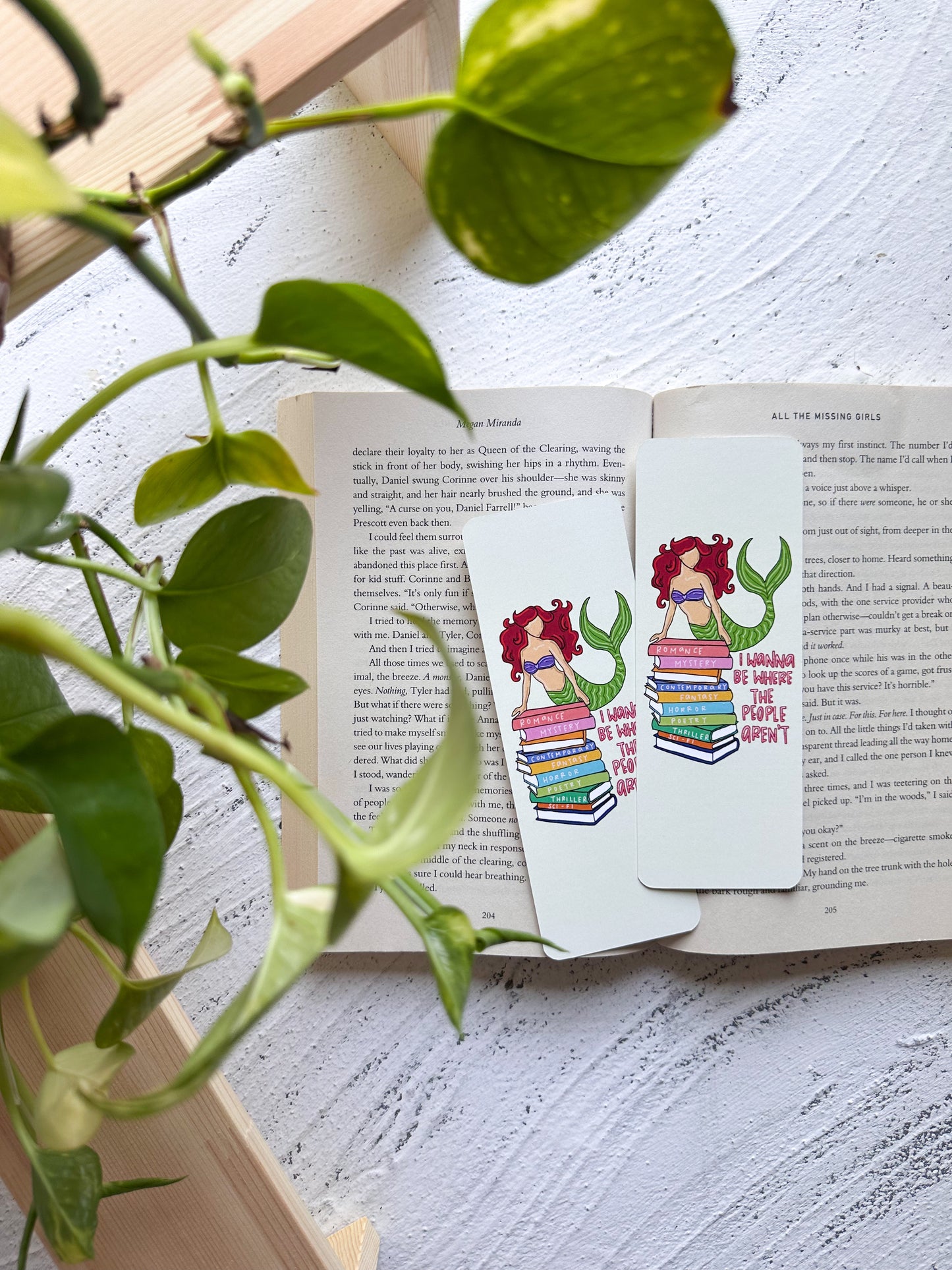 I Wanna Be Where The People Aren't Bookmarks