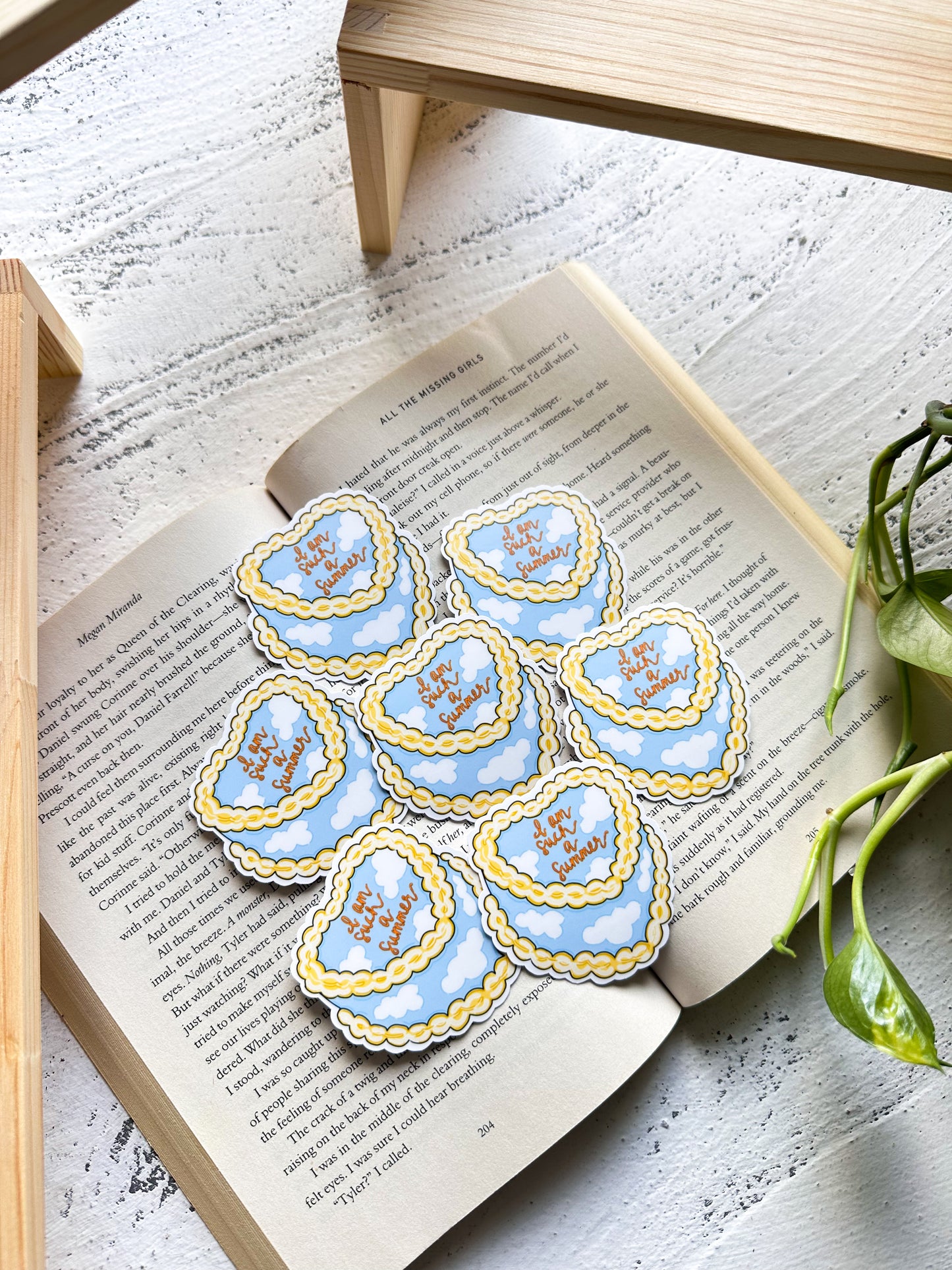 SALE I'm Such A Summer Cake Sticker