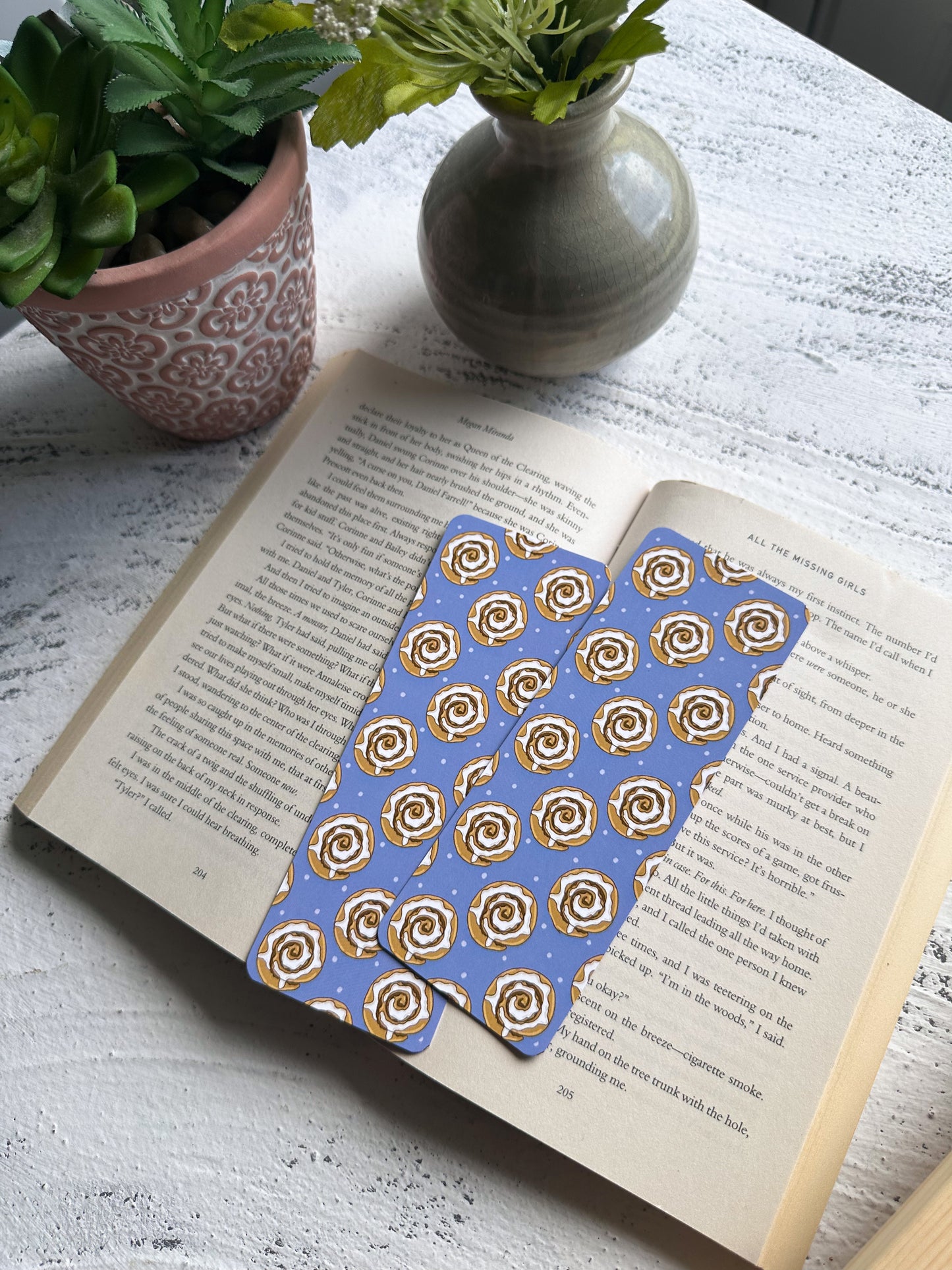 Cinnamon Roll Behavior Bookmark