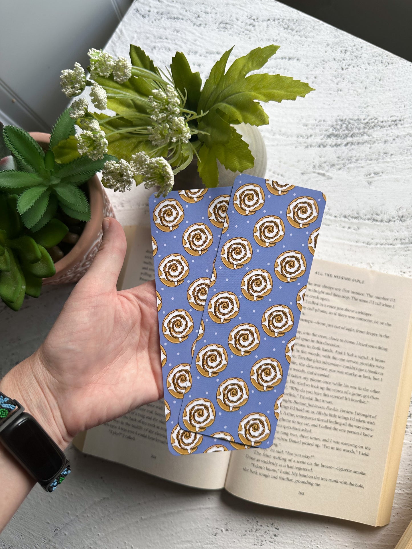 Cinnamon Roll Behavior Bookmark