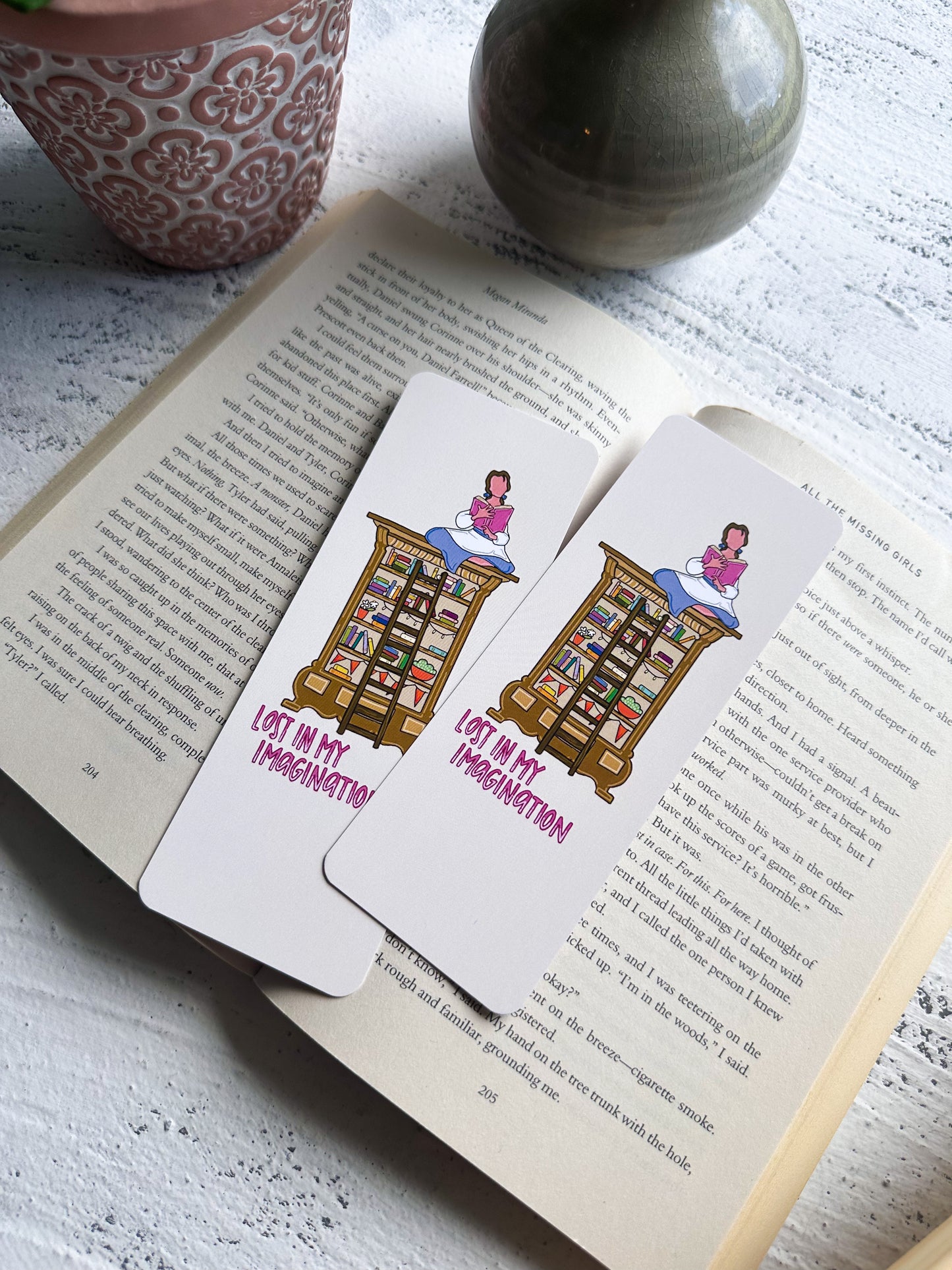 Lost in My Imagination Bookmark