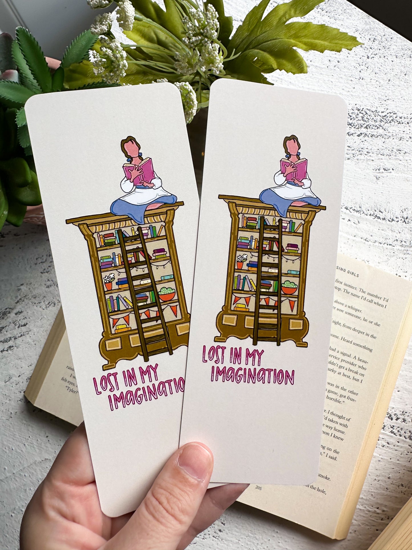 Lost in My Imagination Bookmark