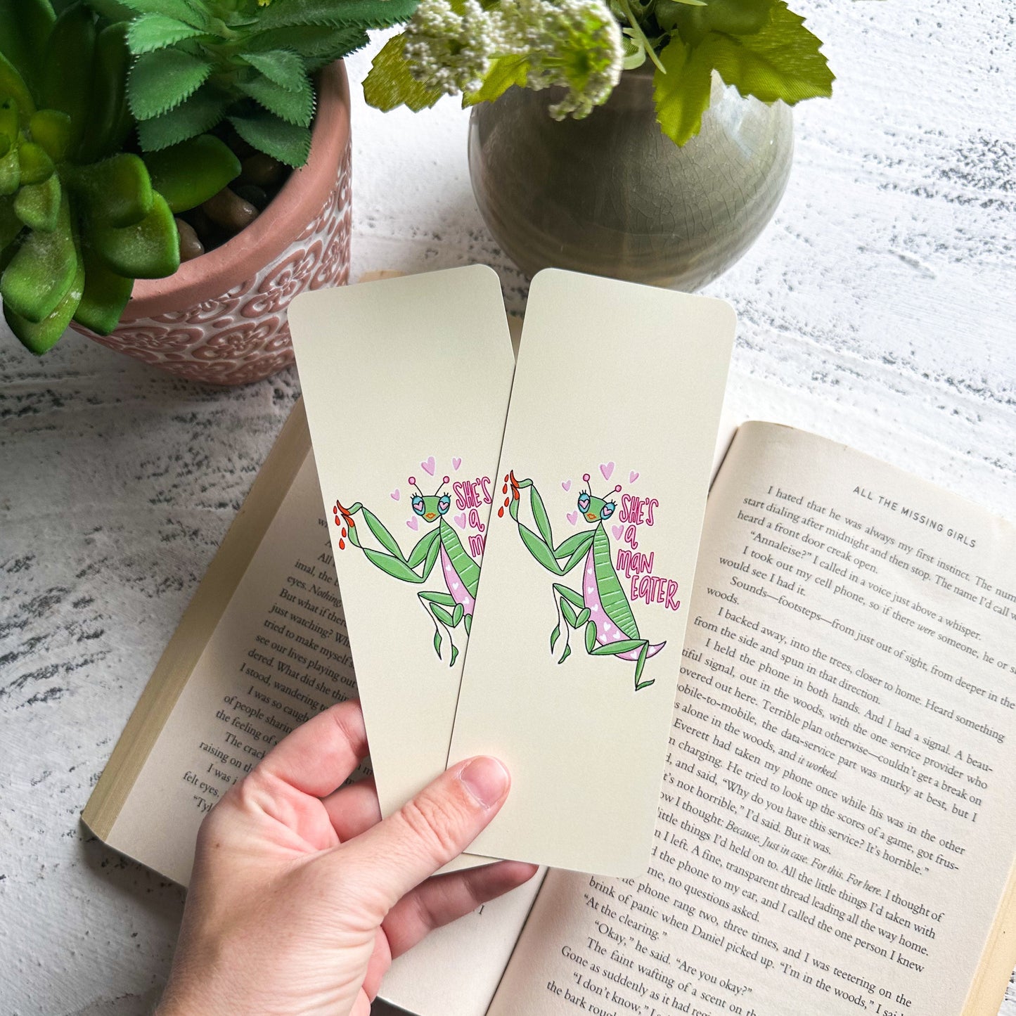 SALE Maneater Bookmark