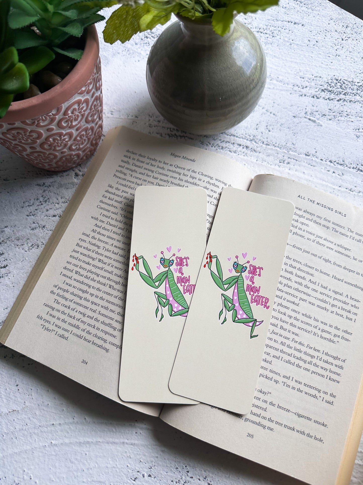 SALE Maneater Bookmark