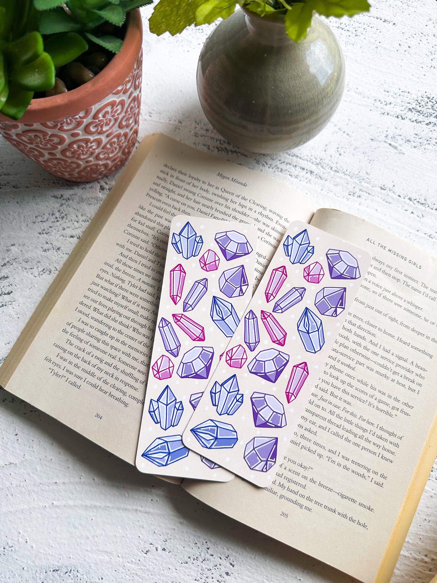 Magic Crystals Bookmark