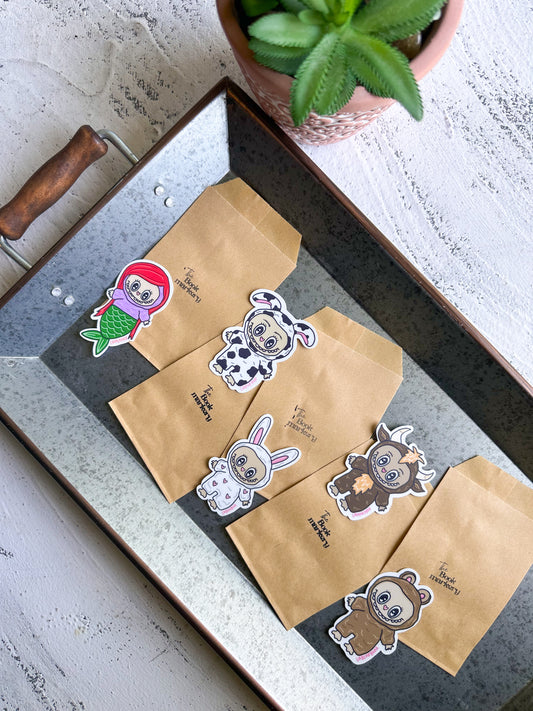 Mystery Lafufuu vinyl sticker