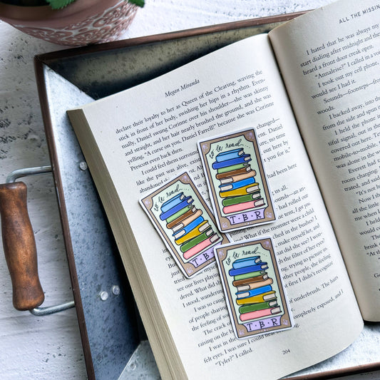 TBR Tarot vinyl sticker