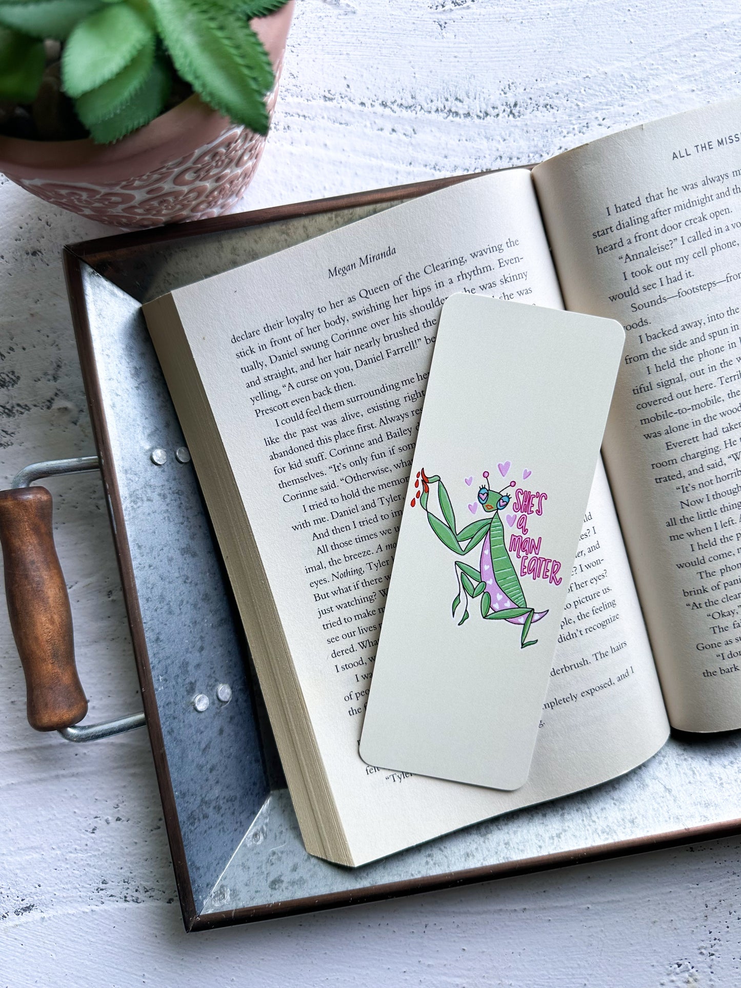 SALE Maneater Bookmark