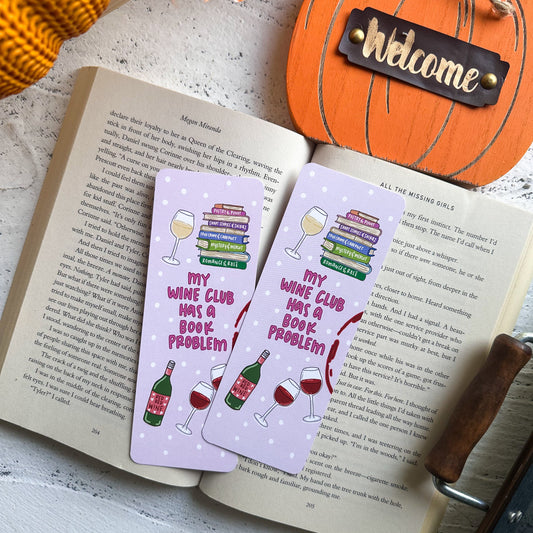 Wine Club Bookmark