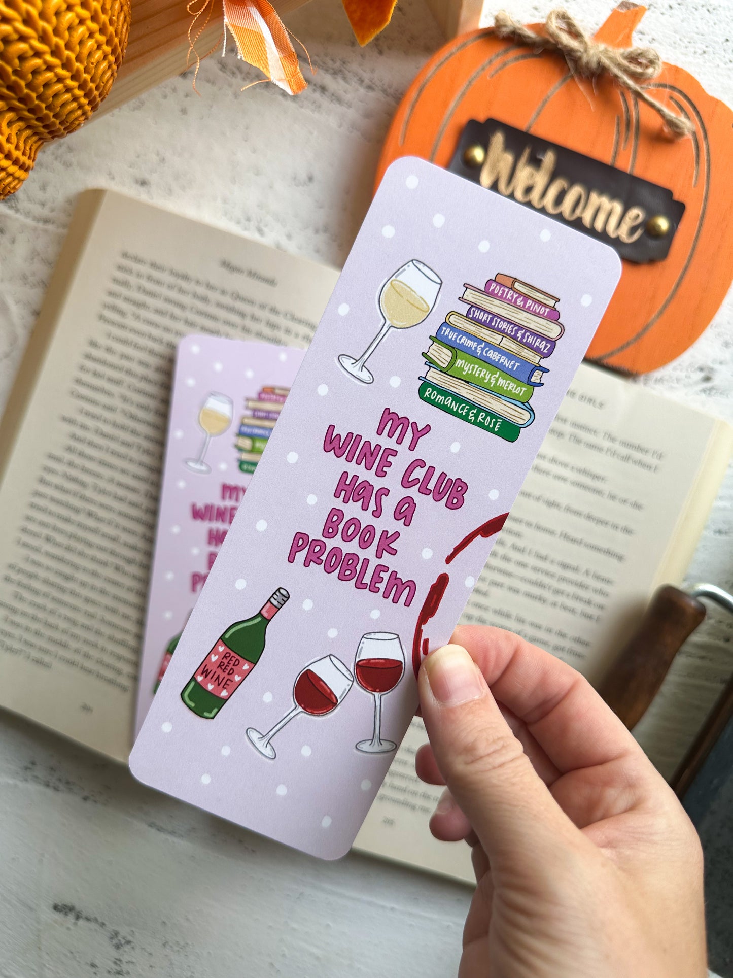 Wine Club Bookmark