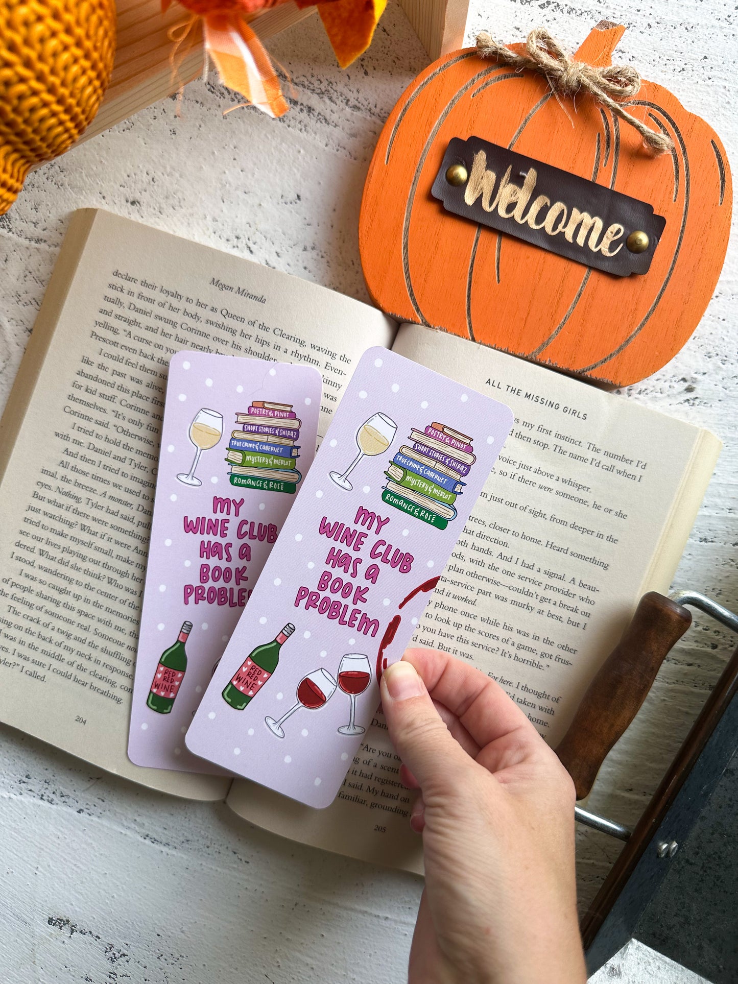 Wine Club Bookmark