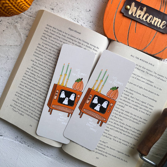 Let's Decorate for Fall and Watch Movies Bookmark