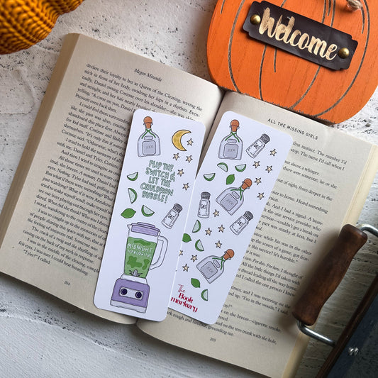 Midnight Margaritas Double Sided Bookmark