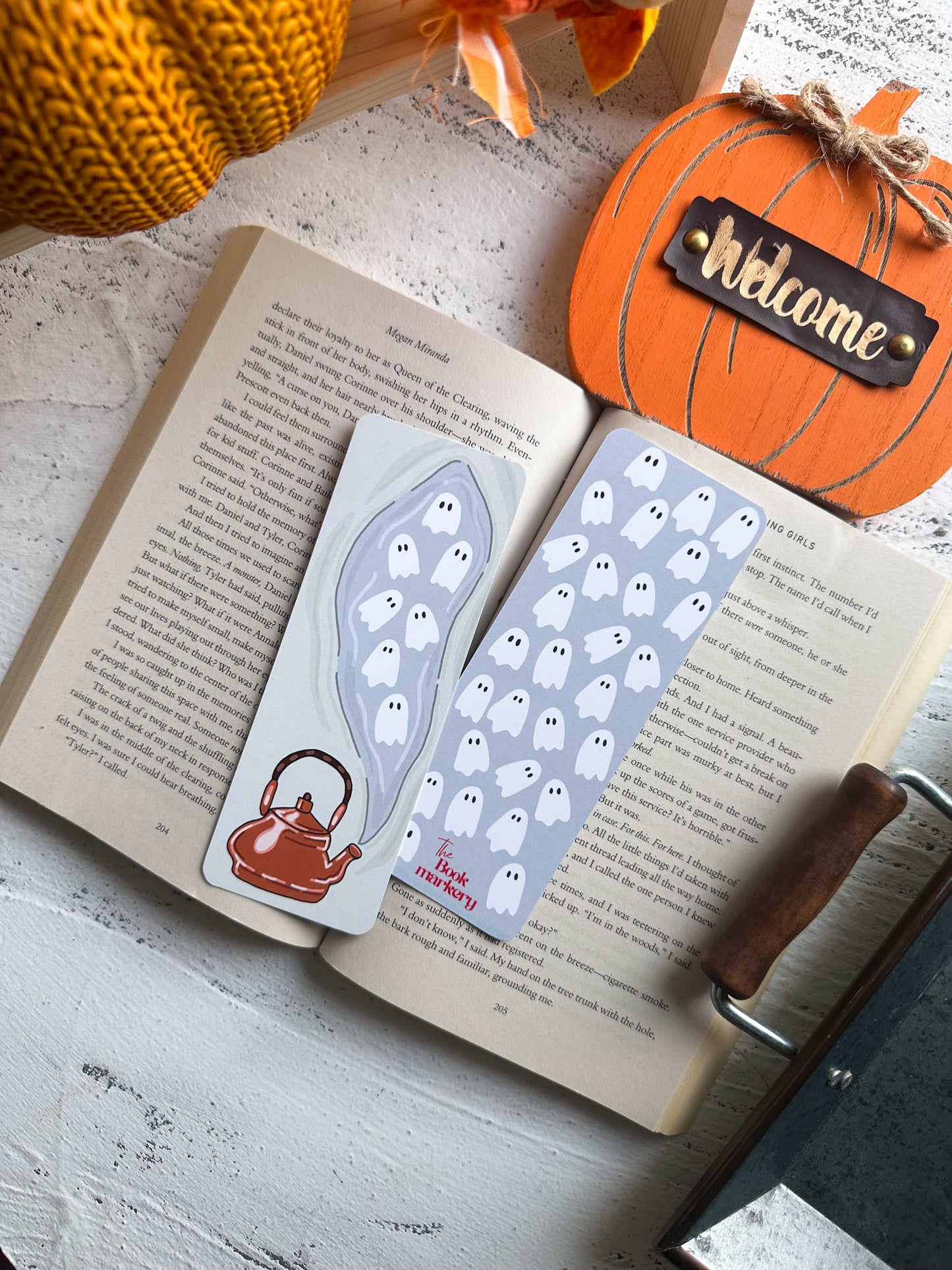 Haunted Kettle Double Sided Bookmark
